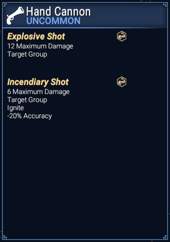 Hand Cannon - Abilities