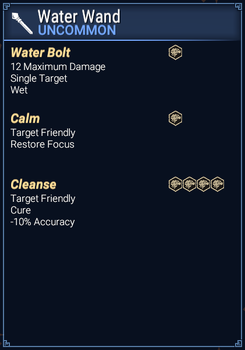 Water Wand - Abilities