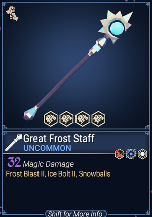 Great Frost Staff