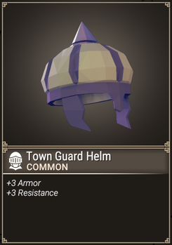 Town Guard Helm