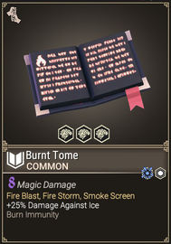 Burnt Tome