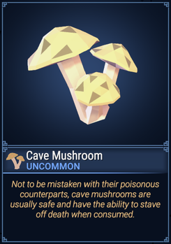 Poisonous Cave Mushroom