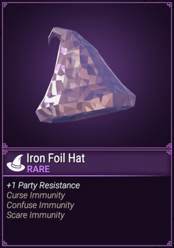 Iron Foil Hat