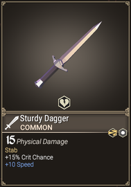 Sturdy Dagger