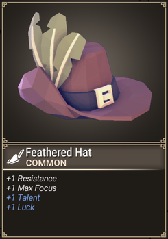 Feathered Hat