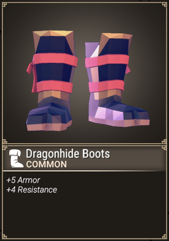Dragonhide Boots