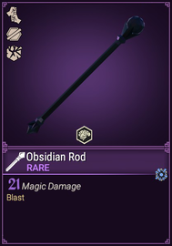 Obsidian Rod