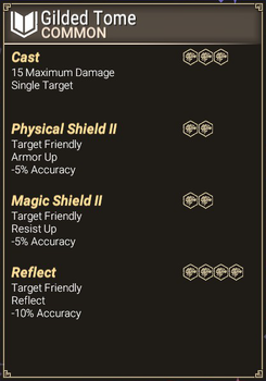 Gilded Tome - Abilities