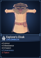 Explorer's Cloak