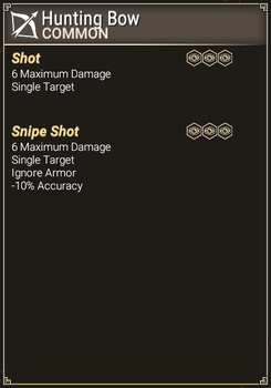 Hunting Bow - Abilities