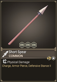 Short Spear