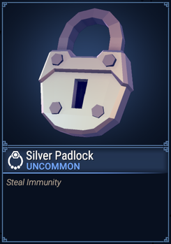 Silver Padlock
