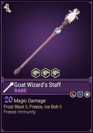 Goat Wizard's Staff