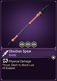 Obsidian Spear