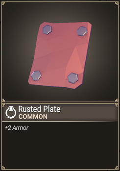 Rusted Plate