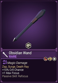 Obsidian Wand