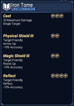 Iron Tome - Abilities