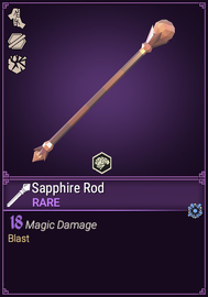 Sapphire Rod