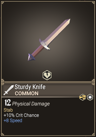 Sturdy Knife