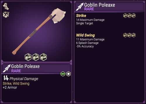The Goblin Poleaxe