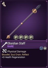 Obsidian Staff