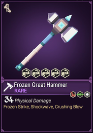 Frozen Great Hammer