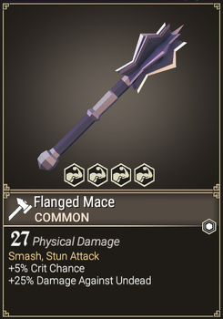 Flanged Mace