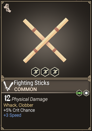 Fighting Sticks